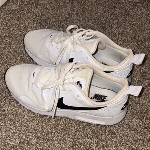 Nike Kids White and Black Sneakers